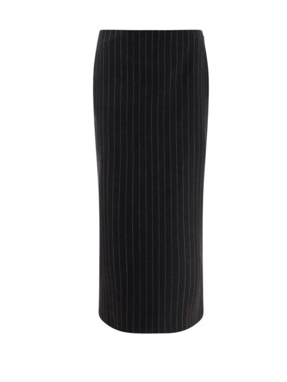 Versace Pinstripe High Waist Midi Skirt-NWT-Size:38